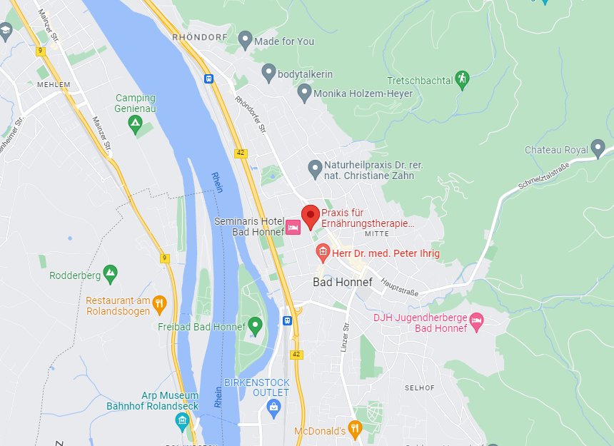 Google Maps - Dagmar Hengge Praxis
